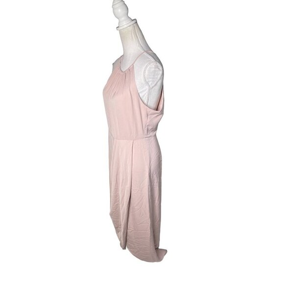 Shona Joy Core High Neck Dress Pink Womens Size 8 - Picture 8 of 16